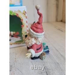 Enesco RARE Santa Claus teacher vintage North Pole Village accessory Xmas