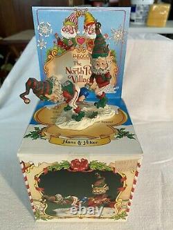 Enesco Sandy Zimnicki HANS & HIKER 831018 North Pole Village Rare