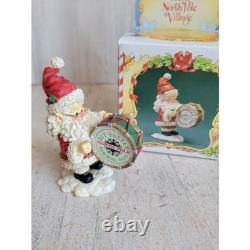 Enesco Sergeant Santa RARE North Pole Village accessory Xmas vintage