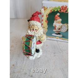 Enesco Sergeant Santa RARE North Pole Village accessory Xmas vintage
