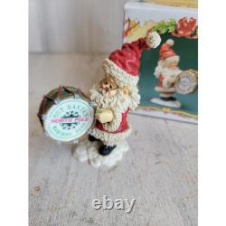 Enesco Sergeant Santa RARE North Pole Village accessory Xmas vintage