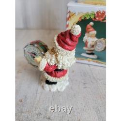 Enesco Sergeant Santa RARE North Pole Village accessory Xmas vintage