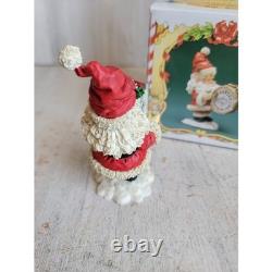 Enesco Sergeant Santa RARE North Pole Village accessory Xmas vintage