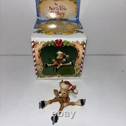 Enesco The North Pole Village 1986 Sandra Zimnicki Lot Of 10 Reindeer READ