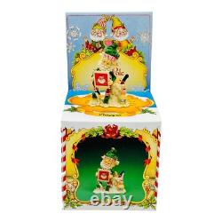 Enesco The North Pole Village Chipper Elf 869694 Sandie Zimnicki VINTAGE