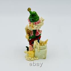 Enesco The North Pole Village Chipper Elf 869694 Sandie Zimnicki VINTAGE