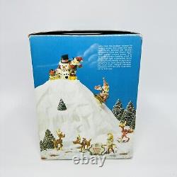 Enesco The North Pole Village Elves Control Tower Night Light 628611 Box RARE