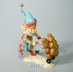 Enesco The North Pole Village Fronsie Elf #830895 1992 Zimnicki Rare Vtg