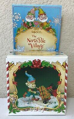Enesco The North Pole Village Fronsie Elf Cookies Christmas with Box 1992