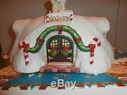 Enesco The North Pole Village NORTH POLE BAKERY (C)1986 IN BOX