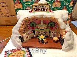 Enesco The North Pole Village NORTH POLE BAKERY (C)1986 IN BOX Christmas