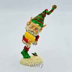 Enesco The North Pole Village Nimble Elf Sandra Zimnicki 830992 VINTAGE