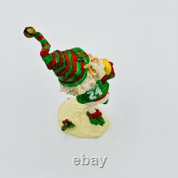 Enesco The North Pole Village Nimble Elf Sandra Zimnicki 830992 VINTAGE