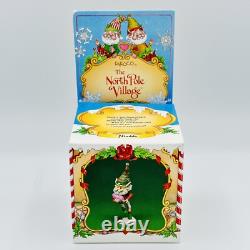 Enesco The North Pole Village Nimble Elf Sandra Zimnicki 830992 VINTAGE