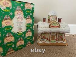 Enesco The North Pole Village The Station (HTF) #424331 Sandi Zimnicki