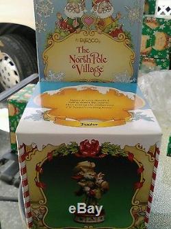 Enesco The North pole village Jiggler 876887 NIB