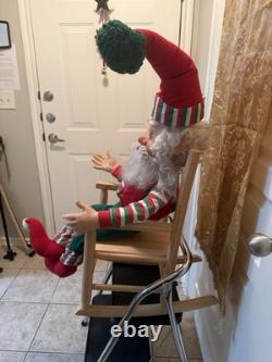 Enesco's North Pole Village Life Size Poseable 36 Elf Doll By Sandra Zimnicki