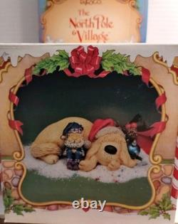 Enesco the North Pole Village Dreamer 1992 Number 832898 In Original Box