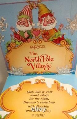 Enesco the North Pole Village Dreamer 1992 Number 832898 In Original Box