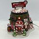 Extremely Rare? Dept 56 North Pole Series Pop's Peppermint Barrel 4030716 Euc