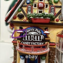 FLAW Department 56 North Pole M&M's Candy Factory