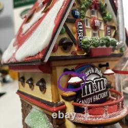 FLAW Department 56 North Pole M&M's Candy Factory