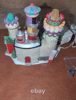 FOR PARTS Department 56 North Pole Village Yummy Gummy Gumdrop Factory Building