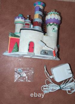 FOR PARTS Department 56 North Pole Village Yummy Gummy Gumdrop Factory Building