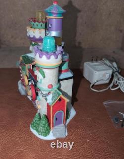 FOR PARTS Department 56 North Pole Village Yummy Gummy Gumdrop Factory Building