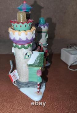 FOR PARTS Department 56 North Pole Village Yummy Gummy Gumdrop Factory Building