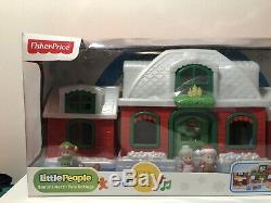 Fisher Price Little People Santa's North Pole Cottage Village Music Play House