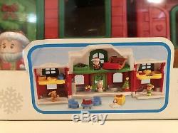 Fisher Price Little People Santa's North Pole Cottage Village Music Play House