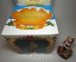Fudgy 1994 Enesco North Pole Village #869724 Sandy Zimnicki