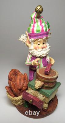 Fudgy 1994 Enesco North Pole Village #869724 Sandy Zimnicki