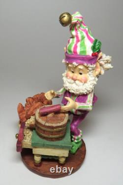 Fudgy 1994 Enesco North Pole Village #869724 Sandy Zimnicki