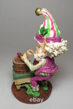 Fudgy 1994 Enesco North Pole Village #869724 Sandy Zimnicki