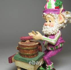 Fudgy 1994 Enesco North Pole Village #869724 Sandy Zimnicki