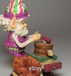 Fudgy 1994 Enesco North Pole Village #869724 Sandy Zimnicki