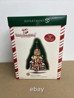 Great Condition Department 56 Santa's Toy Company 56893 North Pole Series W Box
