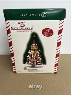 Great Condition Department 56 Santa's Toy Company 56893 North Pole Series W Box