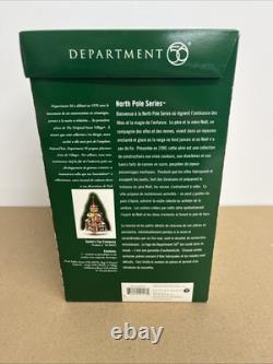 Great Condition Department 56 Santa's Toy Company 56893 North Pole Series W Box