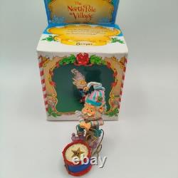 Great Condition Rare Enesco The North Pole Village Elf Bumper Zimnicki Figurine