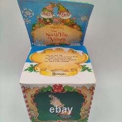 Great Condition Rare Enesco The North Pole Village Elf Bumper Zimnicki Figurine