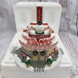 Hawthorne Rudolph's Christmas Town Santa Sam's Ice Cream Shop North Pole Village