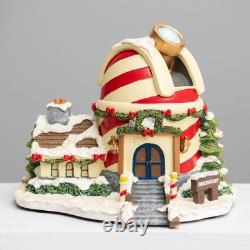 Hawthorne Village Rudolph Christmas Town North Pole Observatory Xmas Light Up