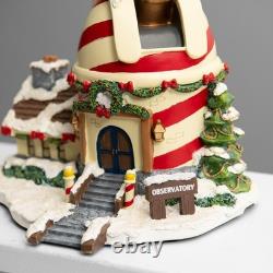 Hawthorne Village Rudolph Christmas Town North Pole Observatory Xmas Light Up