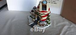 Hawthorne Village Rudolph's Christmas Town, North Pole Observatory, NEW Rare