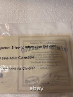 Hawthorne Village Rudolphs Christmas Town NORTH POLE OBSERVATORY NIB #49