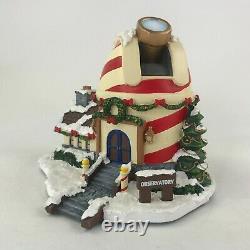 Hawthorne Village Rudolphs Christmas Town North Pole Observatory Lighted