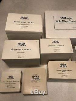 Heritage Village Collection Handpainted Porcelain North Pole Series